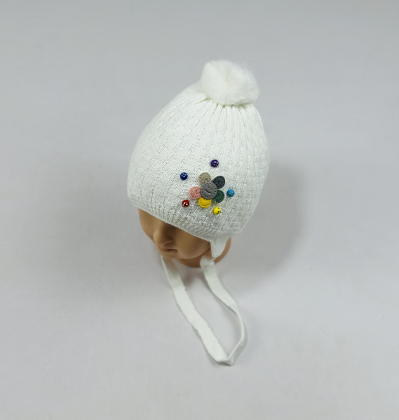 Шапка малютка арт.1030 (белый)